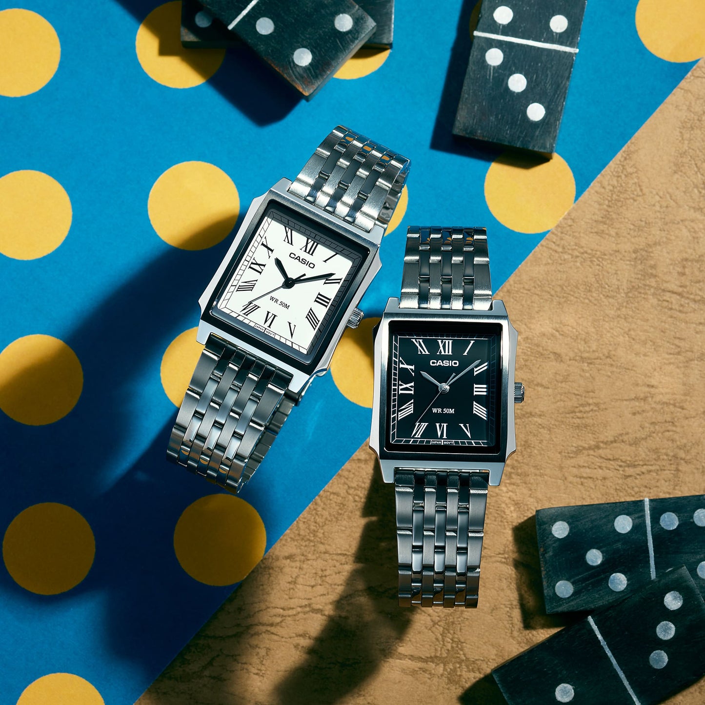 Casio MTPB190D-1BV VINTAGE Silver