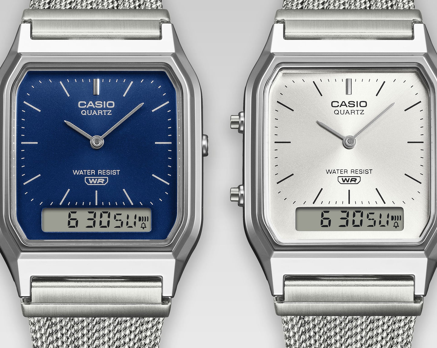 Casio AQ230EM-2A VINTAGE Silver