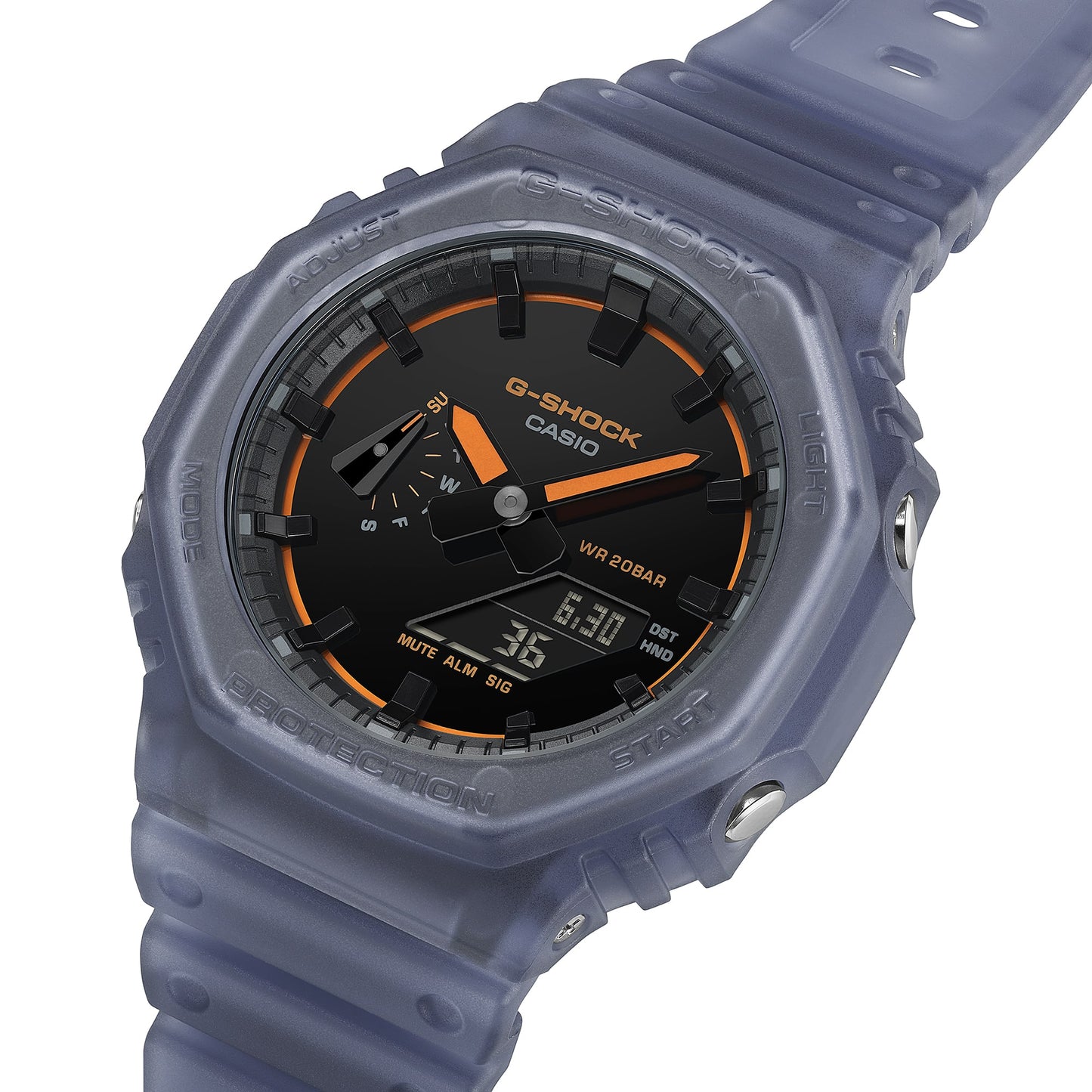 Casio GA2100K-2A | G-SHOCK ANALOG-DIGITAL Blue, Light blue