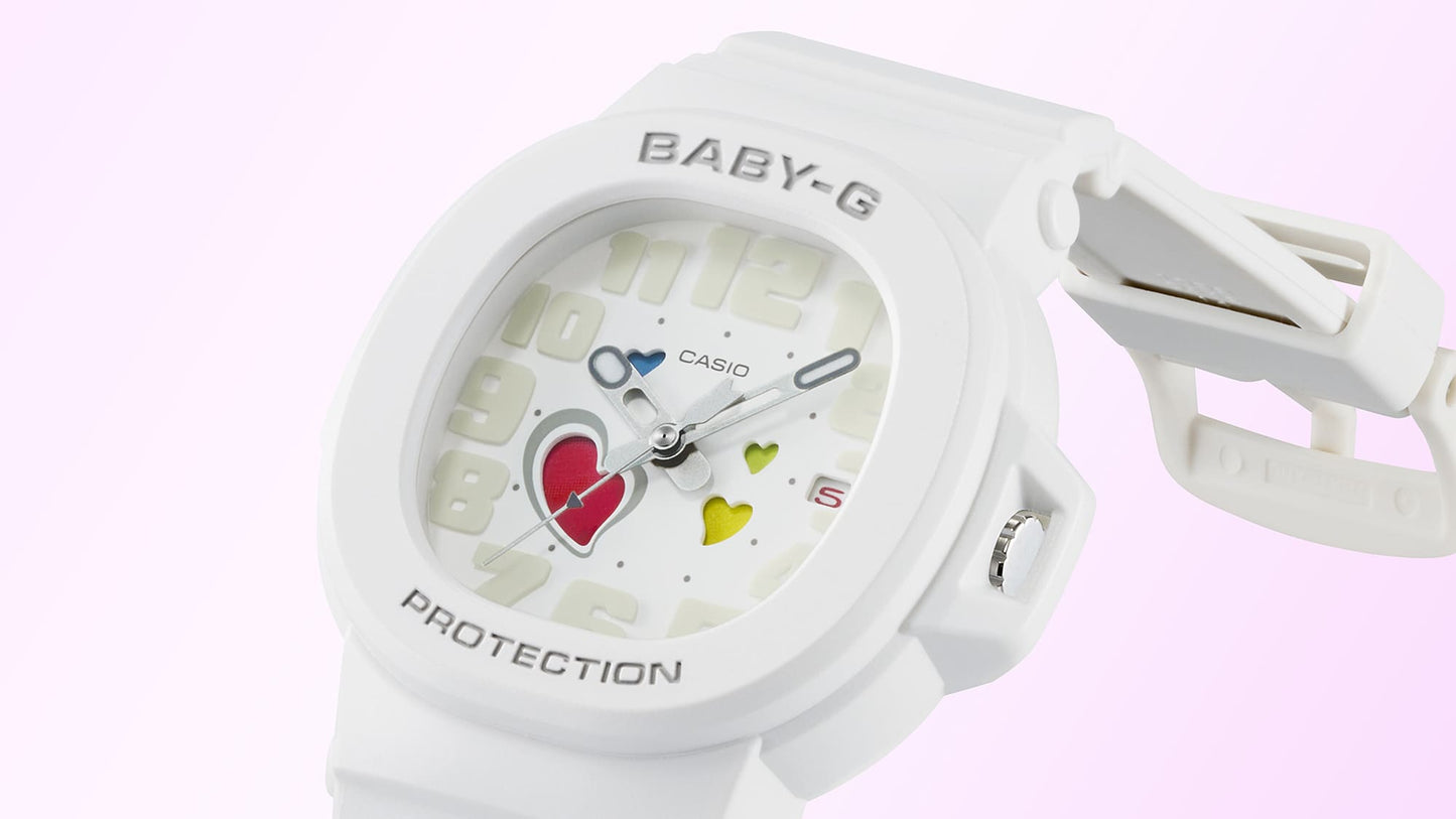 Casio BGA10-7A | BABY-G ANALOG White