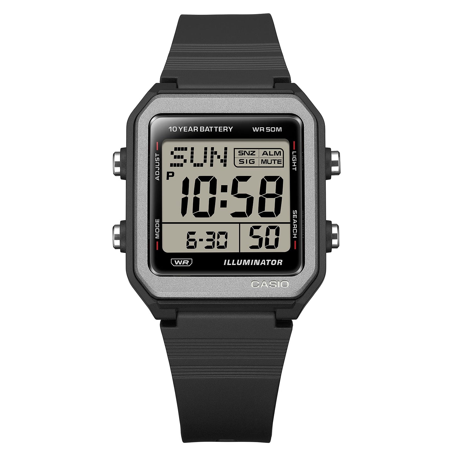 Casio W221H-1AV Black