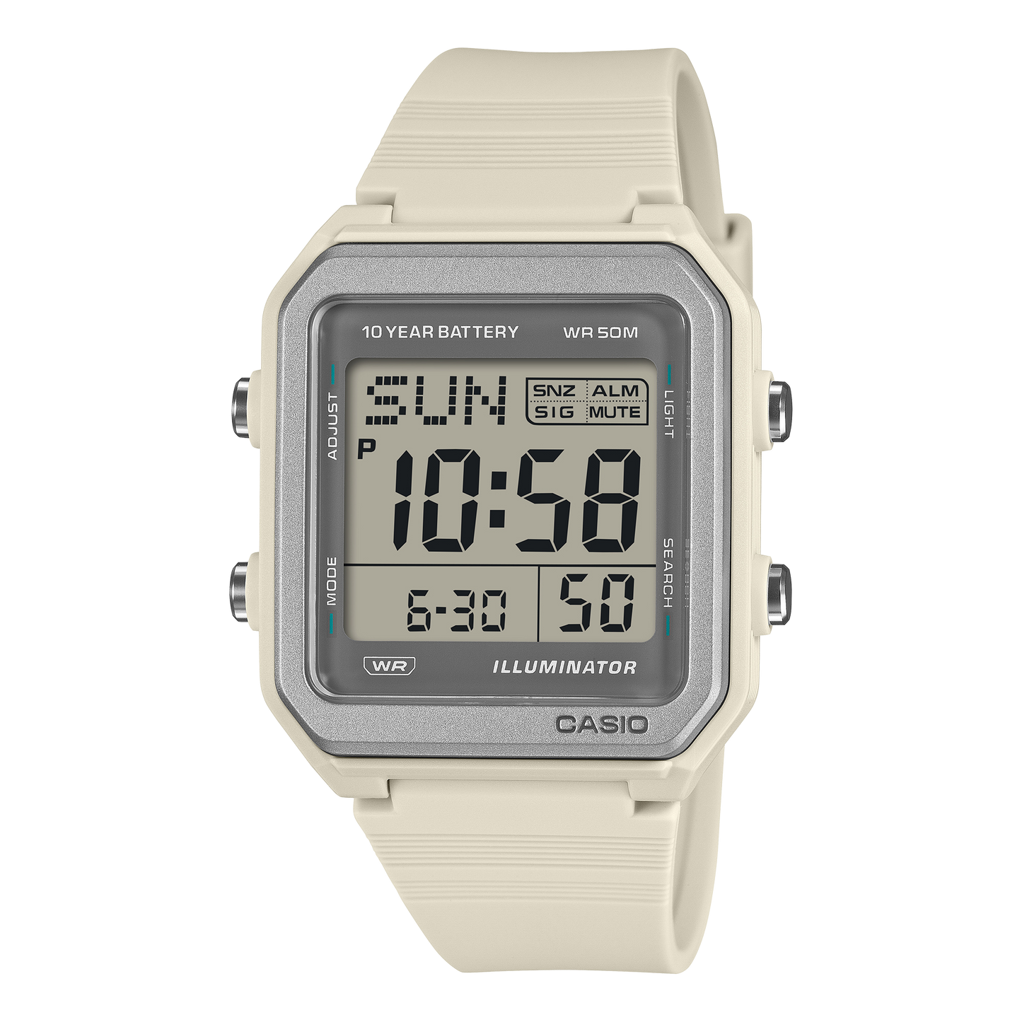 Casio W221H-8AV Silver