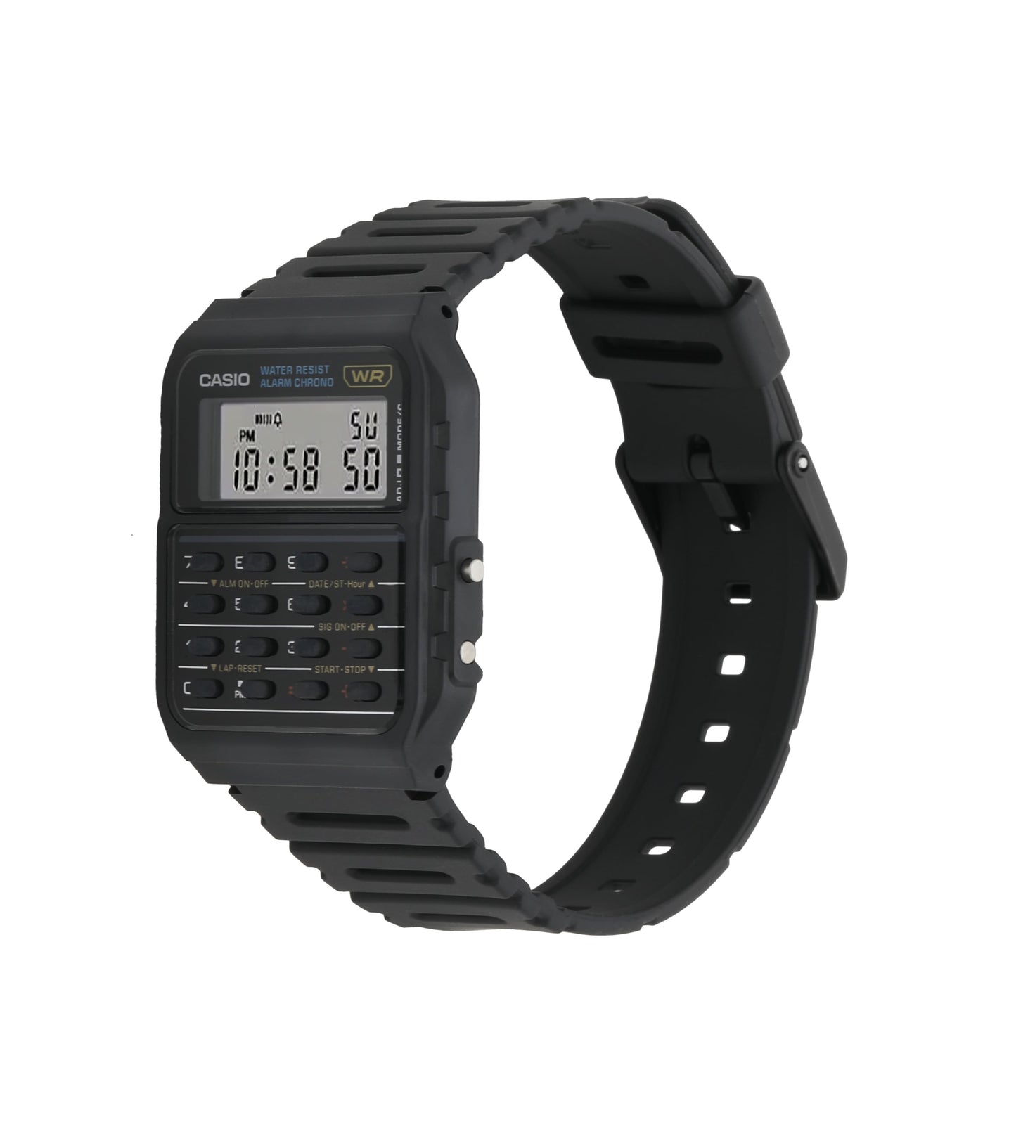 Casio CA53W-1 | Black Data Bank Watch