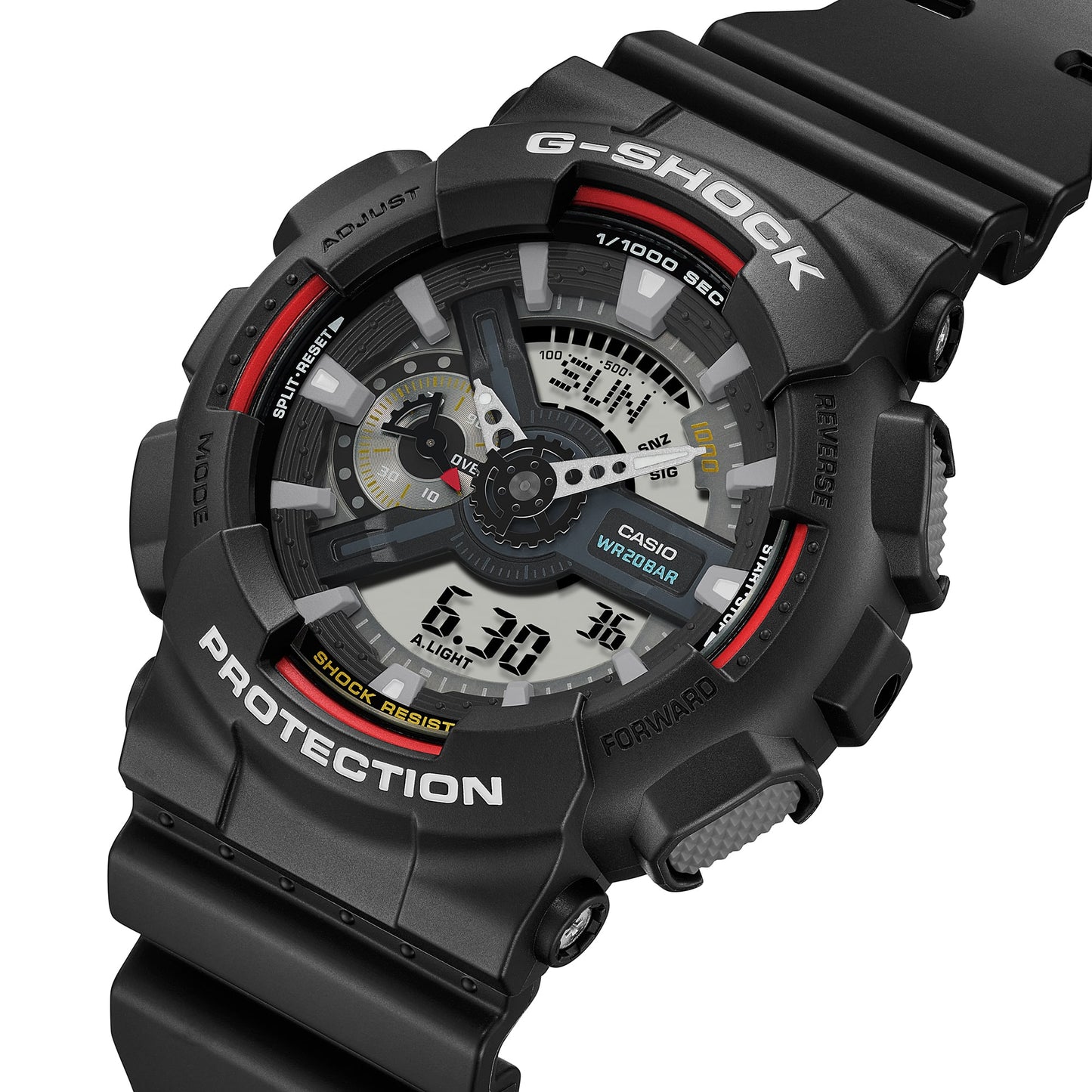 Casio GA110RL-1A | G-SHOCK ANALOG-DIGITAL Black