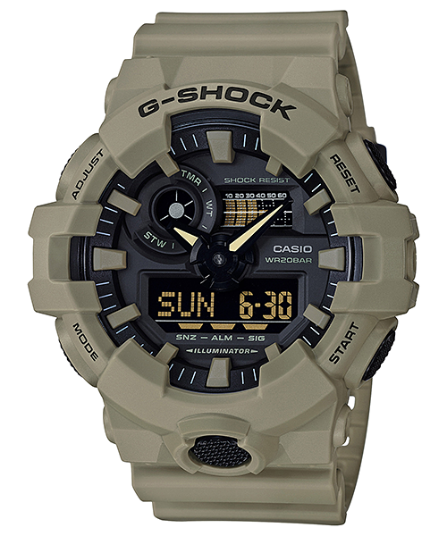 Casio GA700UC-5A | Tan G-SHOCK Utility Color Collection Watch