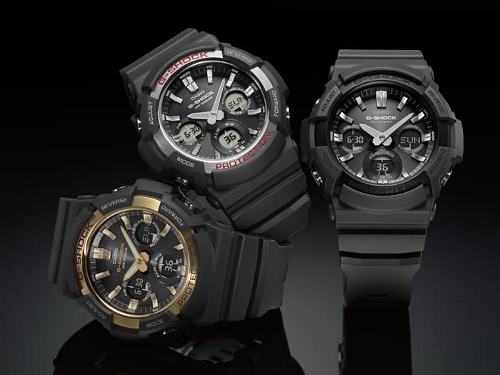 Casio GAS100-1A | Silver Analog-Digital Men's Tough Solar Watch - G-SHOCK