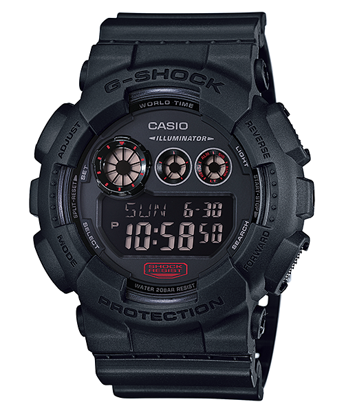 Casio GD120MB-1 | Digital Black Men's Watch G-SHOCK