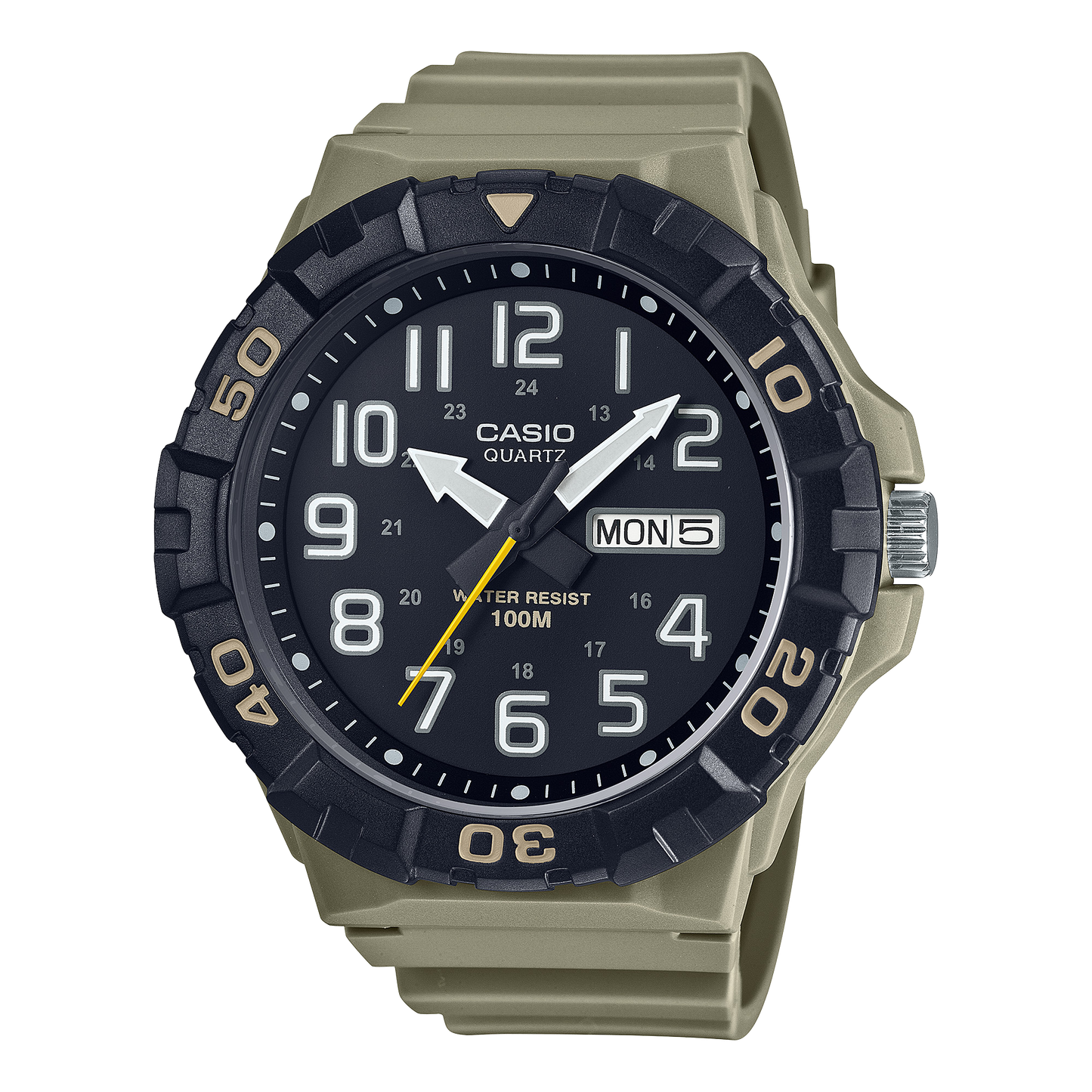 Casio MRW210H-5AV | Black Analog Men's Watch