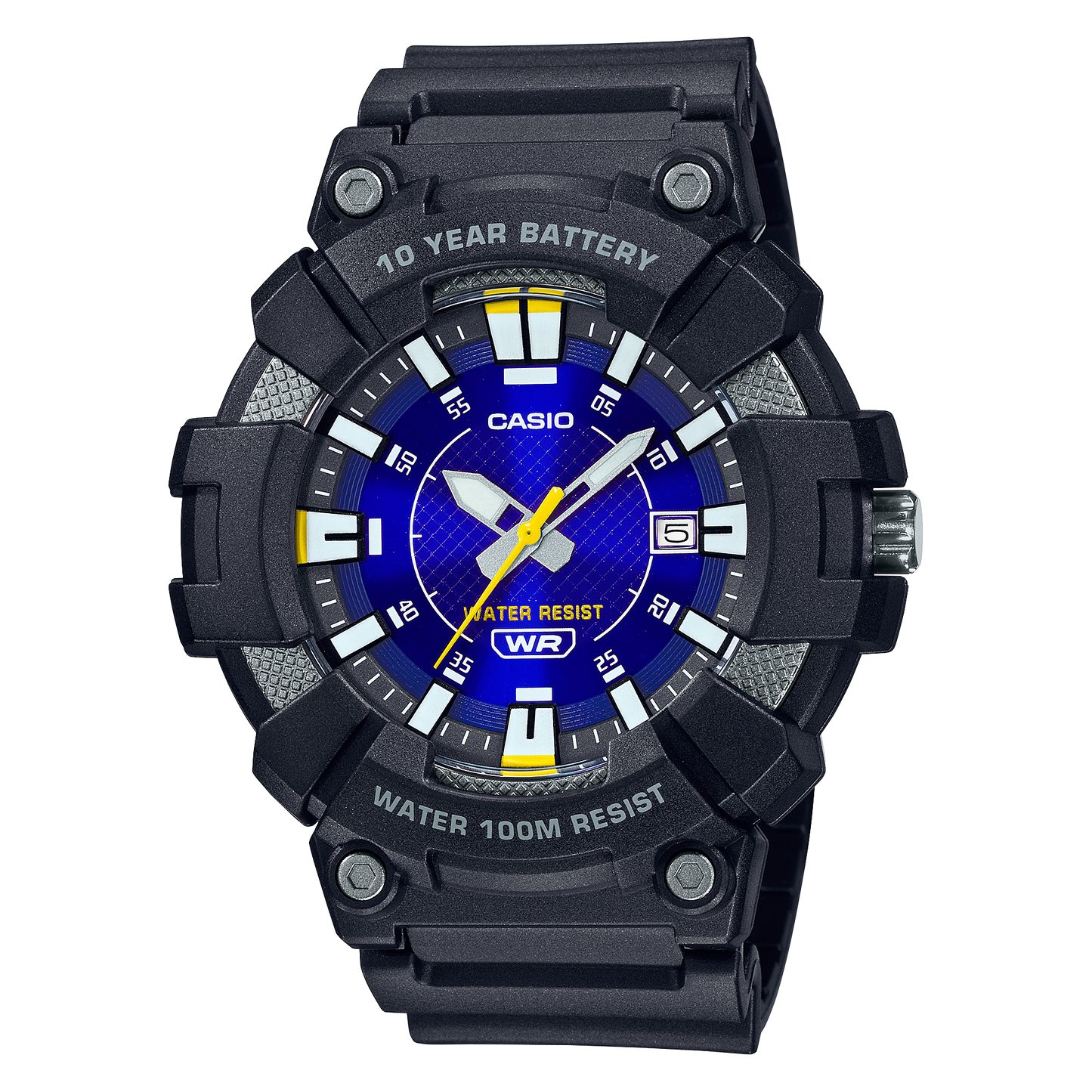 Casio MW610H-2AV | Black Analog Men's Watch