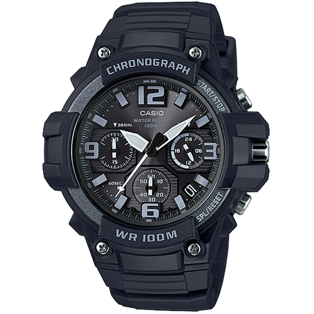 Casio MCW100H-1A3V | All Black Men's Analog Watch