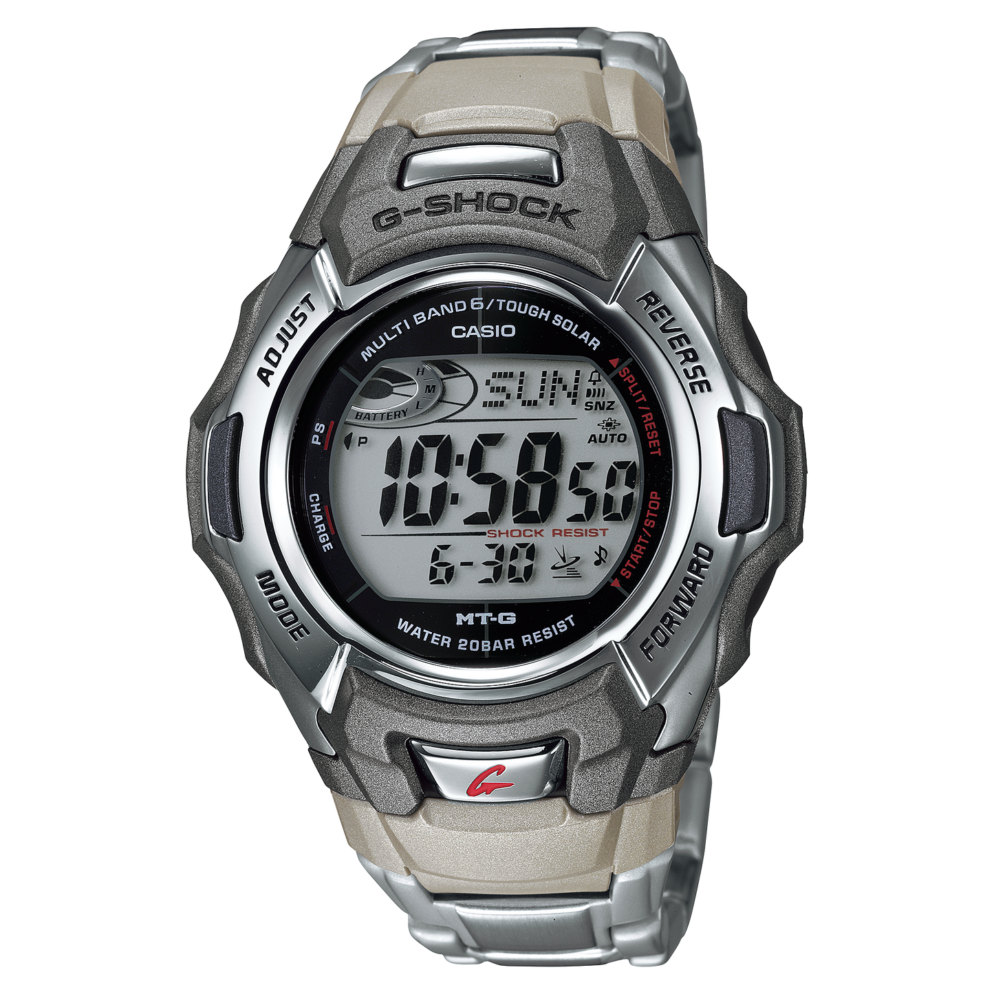 Casio MTGM900DA-8 | G-SHOCK: Solar Atomic Digital Watch