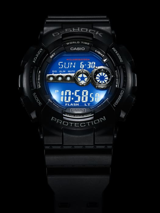 Casio GD100-1B | Black Digital Watch - G-SHOCK
