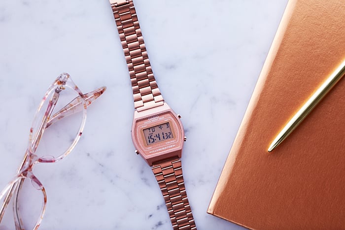 Casio B640WC-5AVT | Vintage Rose Gold Watch
