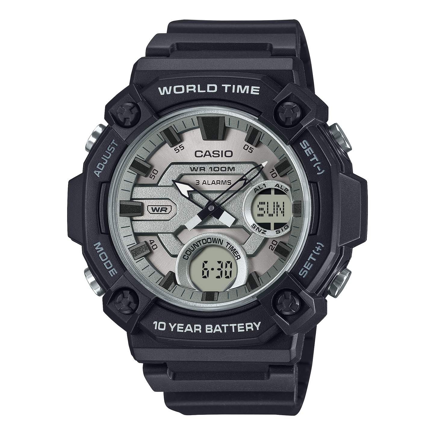 Casio AEQ120W-7AV Black