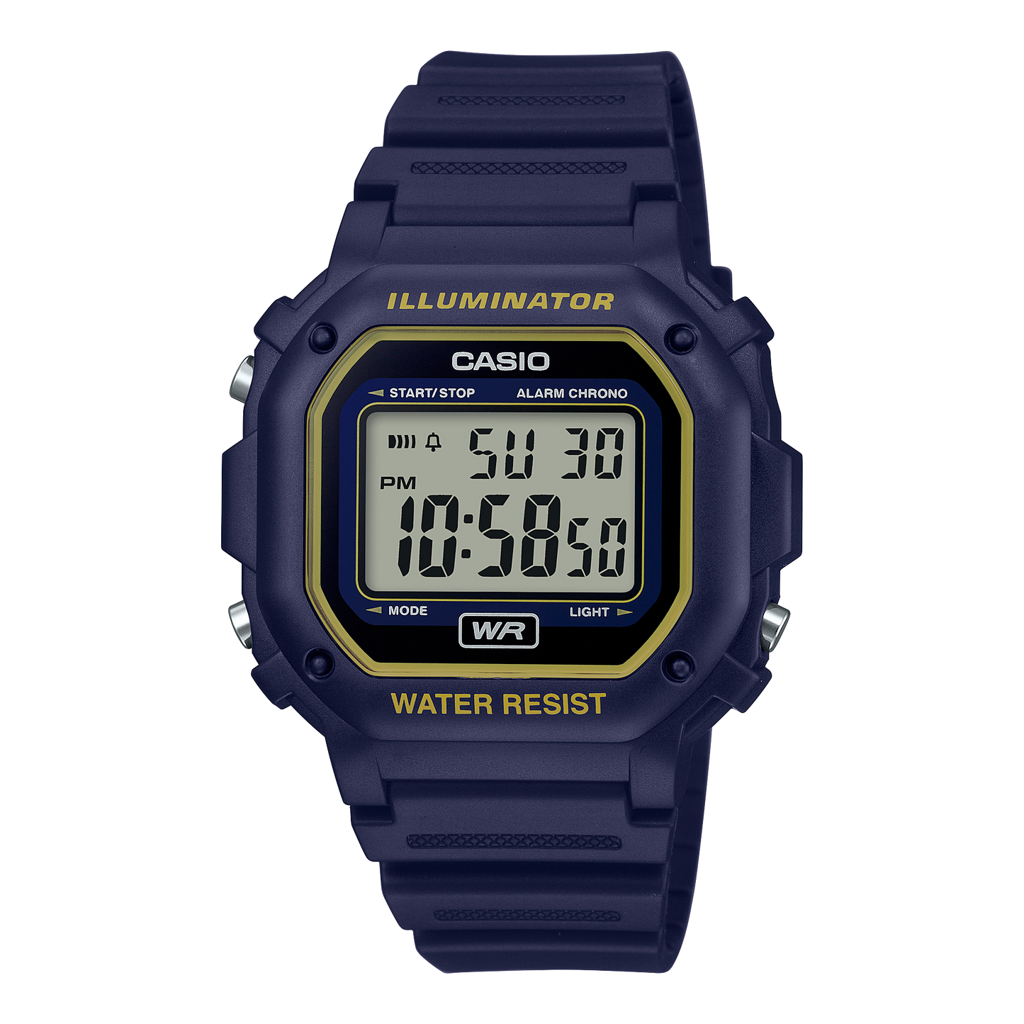 Casio F108WH-2A2 | Digital Blue, Light blue