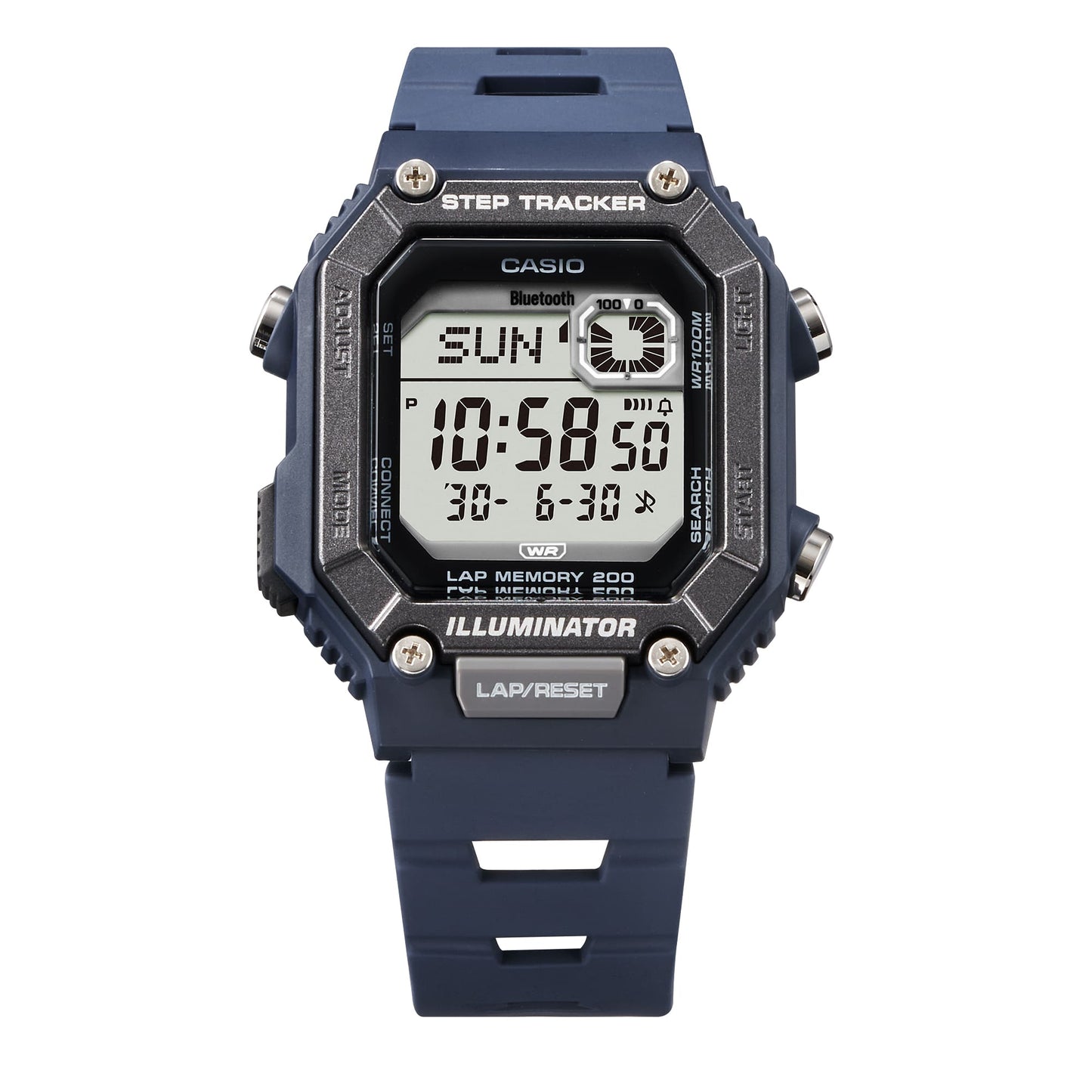 Casio WSB1000-2AV Blue, Light blue