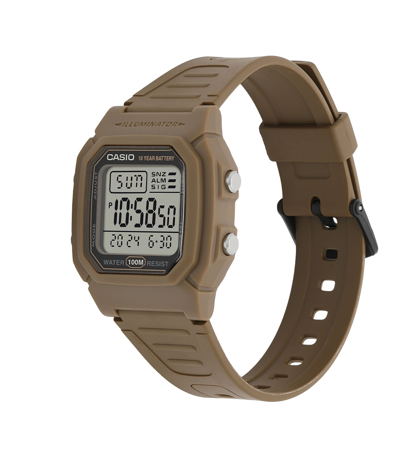 Casio W800H-5AV | Digital Brown