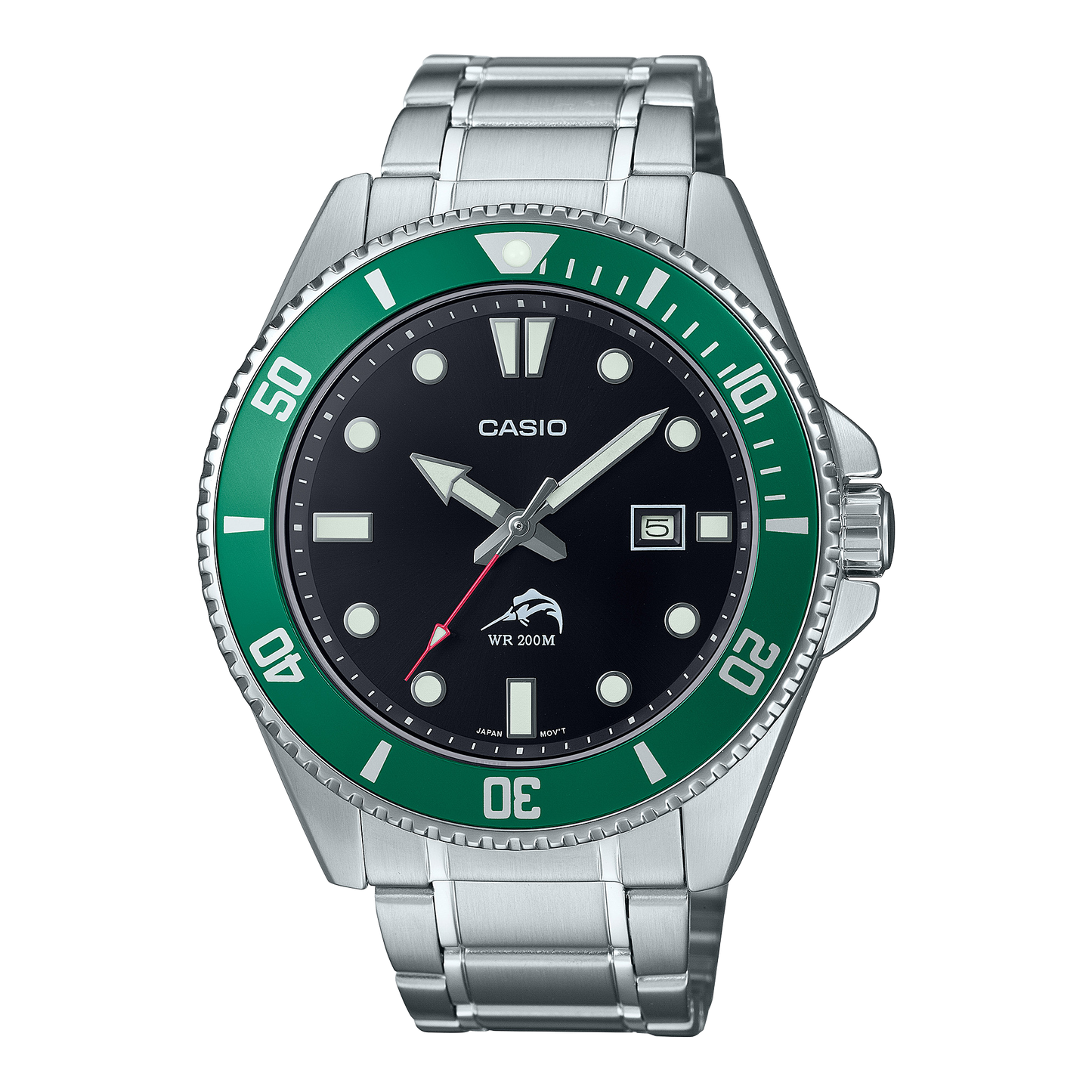 Casio MDV106DD-1A3 | Analog Green