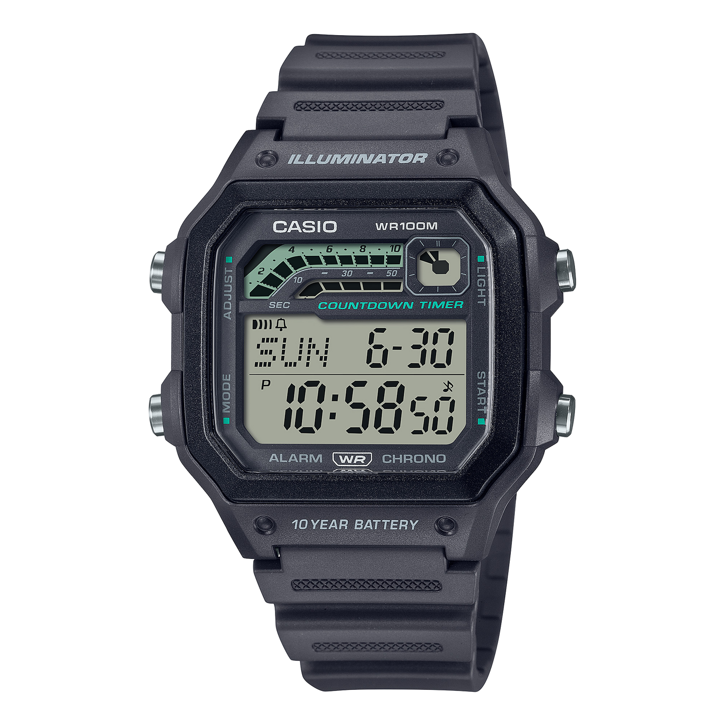Casio WS1600H-8AV Gray