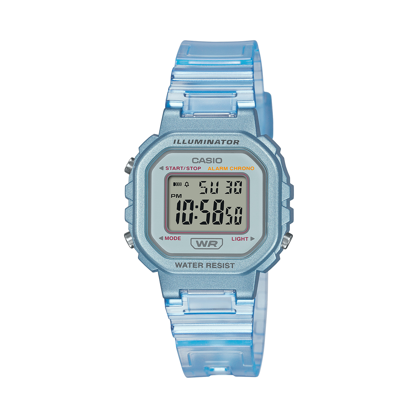 Casio LA20WHS-2A | Light Blue Watch | Slim Watch