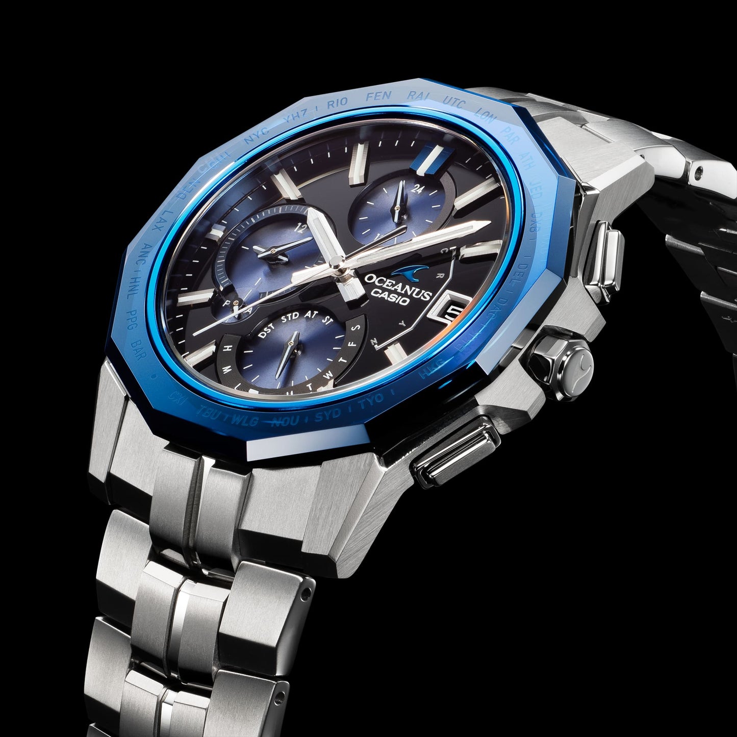 Casio OCWS6000-1A | Silver Watch - Oceanus