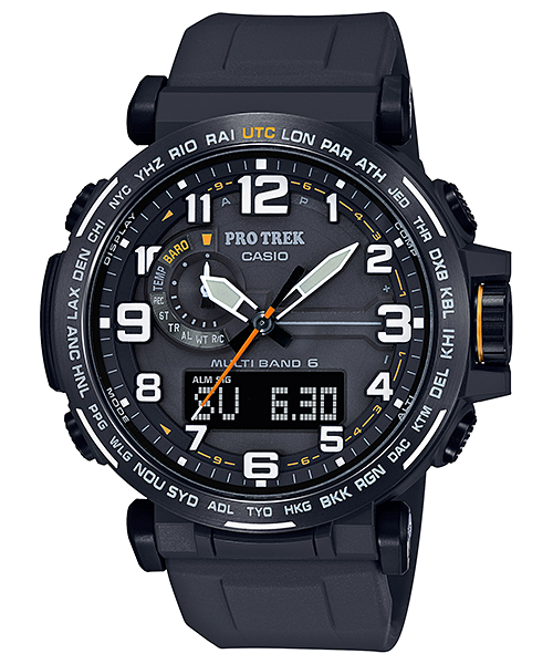 Casio PRW6600Y-1A9 | Black Watch - PRO TREK