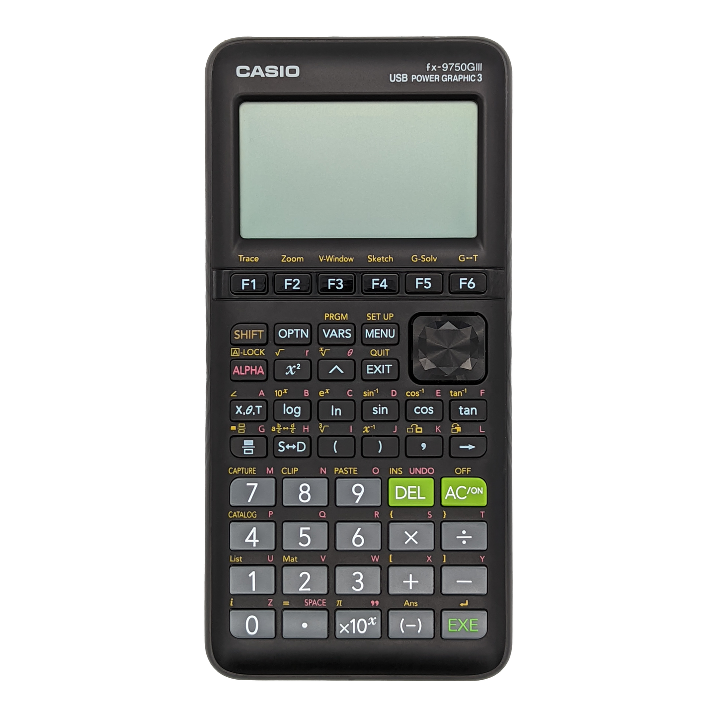Casio fx-9750GIII Grapher | All Black Graphing Calculator