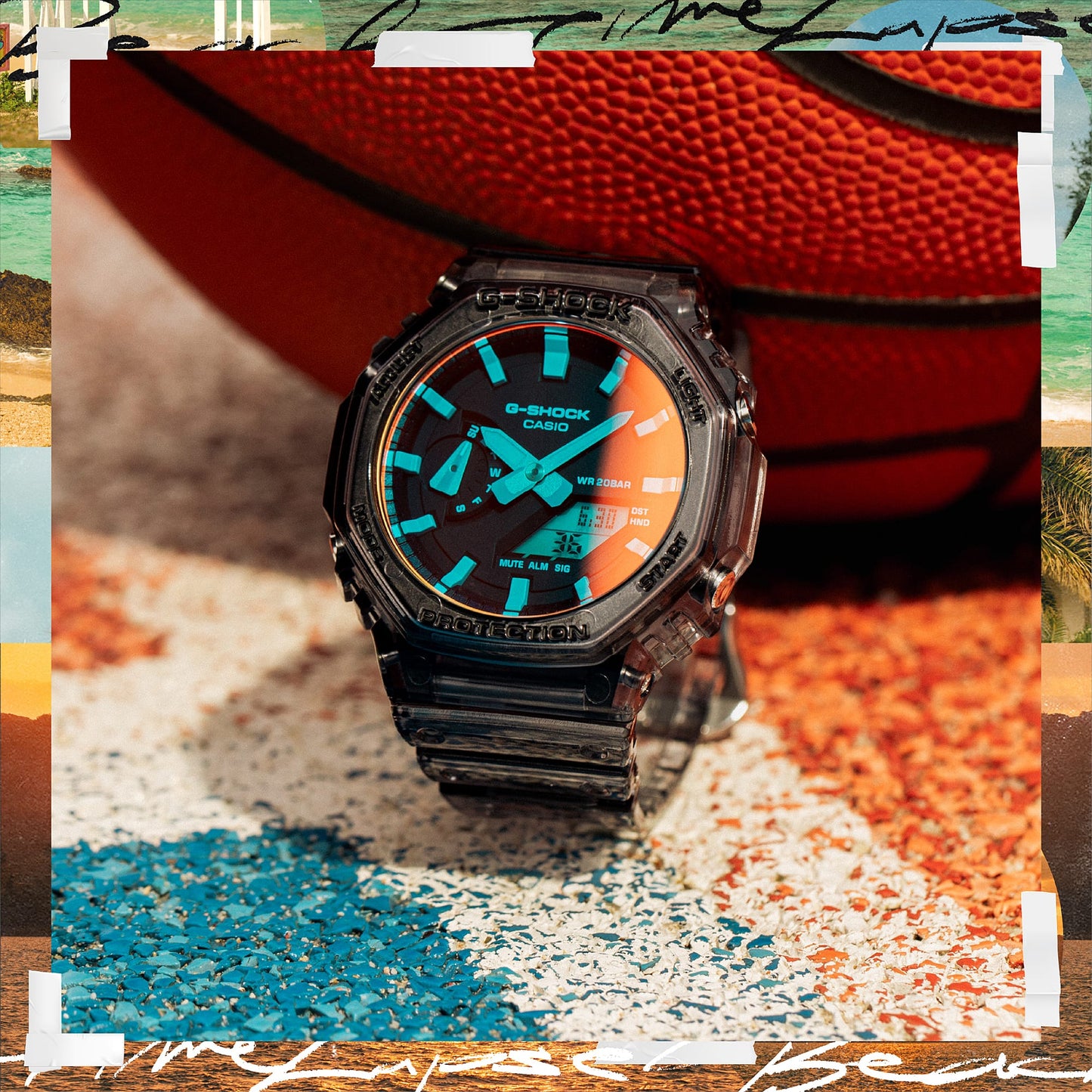 Casio GA-2100TLS-8A | G-SHOCK ANALOG-DIGITAL Gray