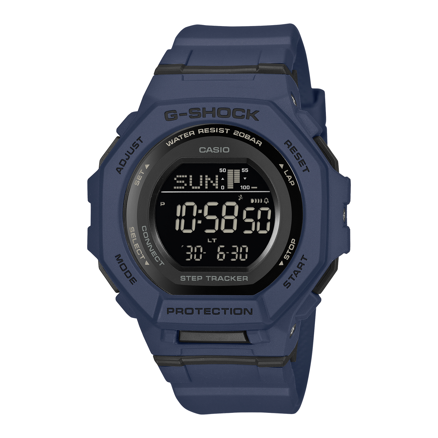 Casio GMDB300-2 | G-SHOCK DIGITAL Navy