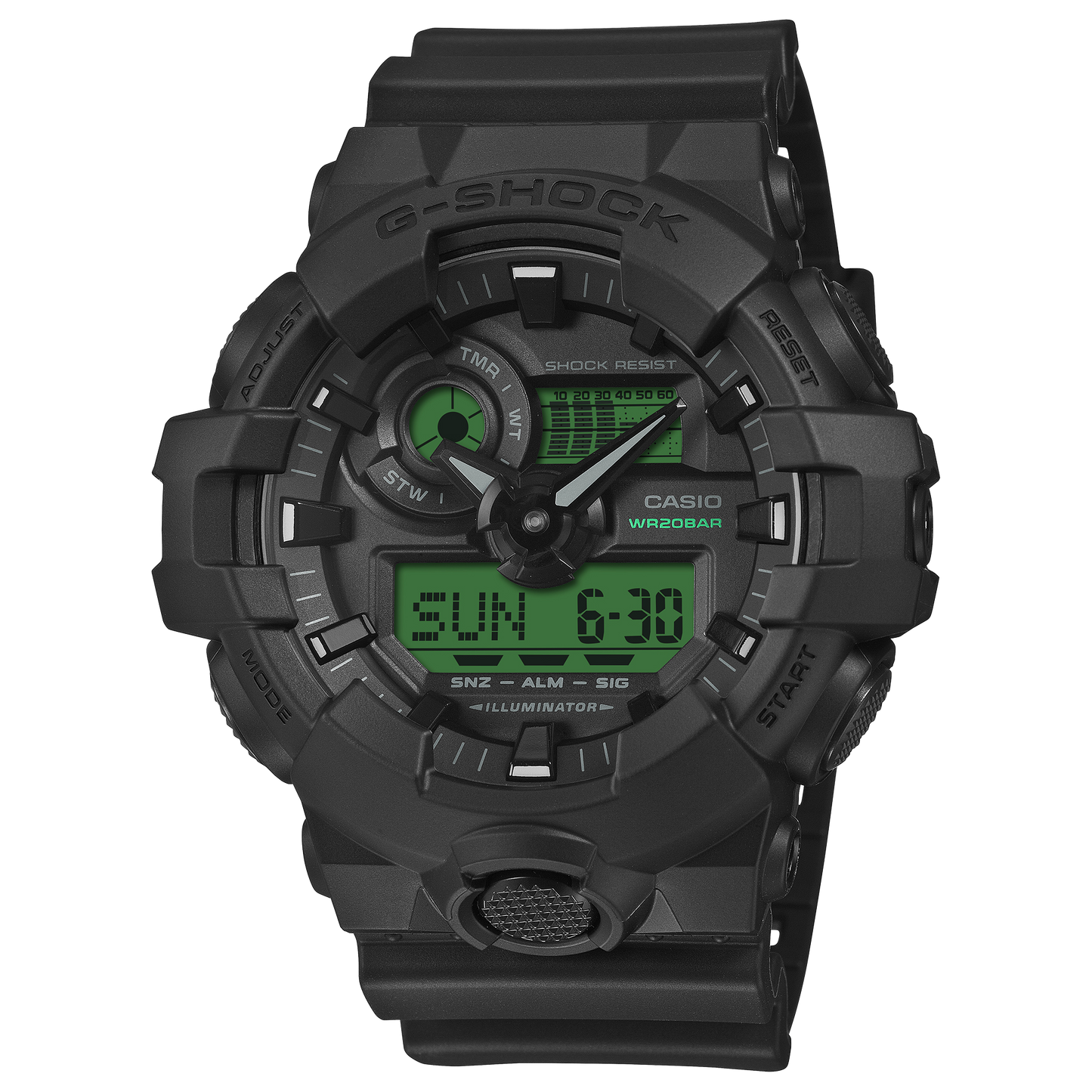 Casio GA700BEG-1A | G-SHOCK ANALOG-DIGITAL Black