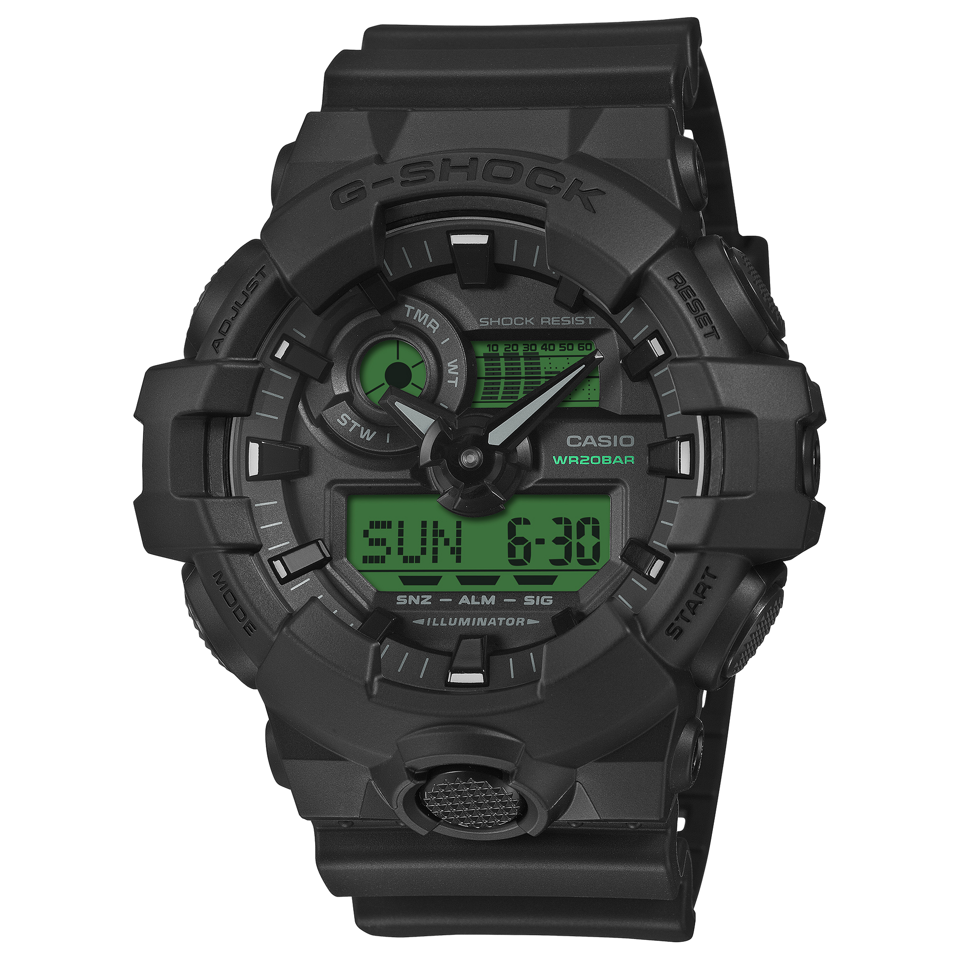 Casio GA700BEG-1A | G-SHOCK ANALOG-DIGITAL Black