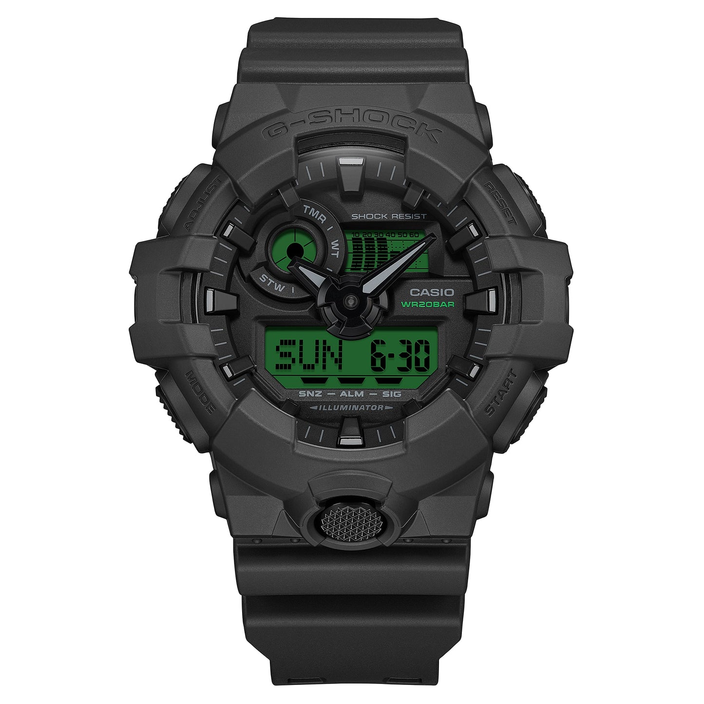Casio GA700BEG-1A | G-SHOCK ANALOG-DIGITAL Black