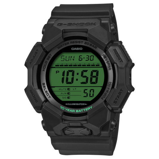 Casio GD010BEG-1 | G-SHOCK DIGITAL Black