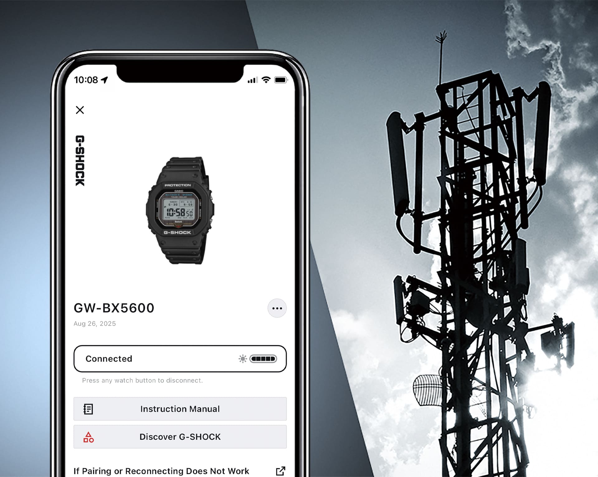 Casio GWBX5600CBG-2 | G-SHOCK DIGITAL Gray