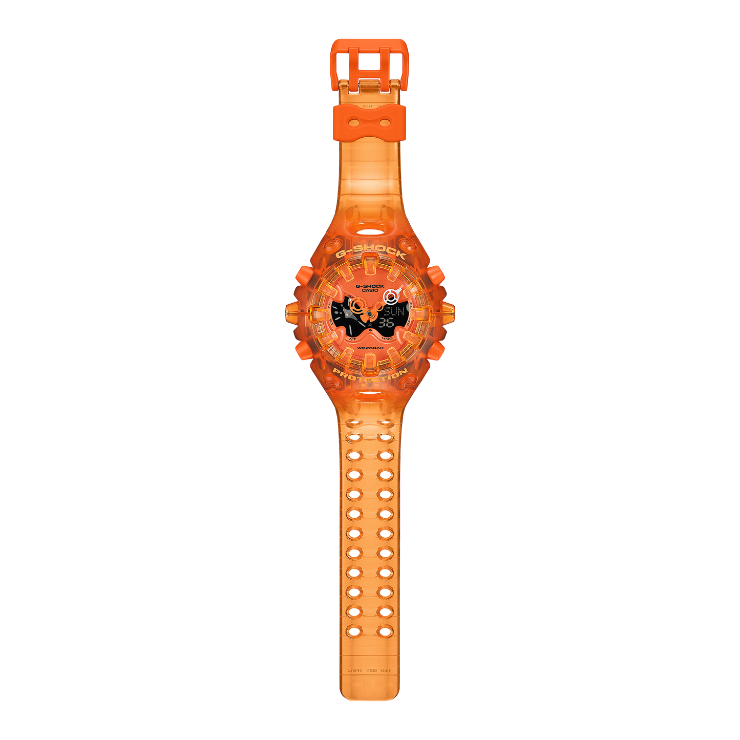 Casio GAV01SKE-4A | G-SHOCK ANALOG-DIGITAL Orange