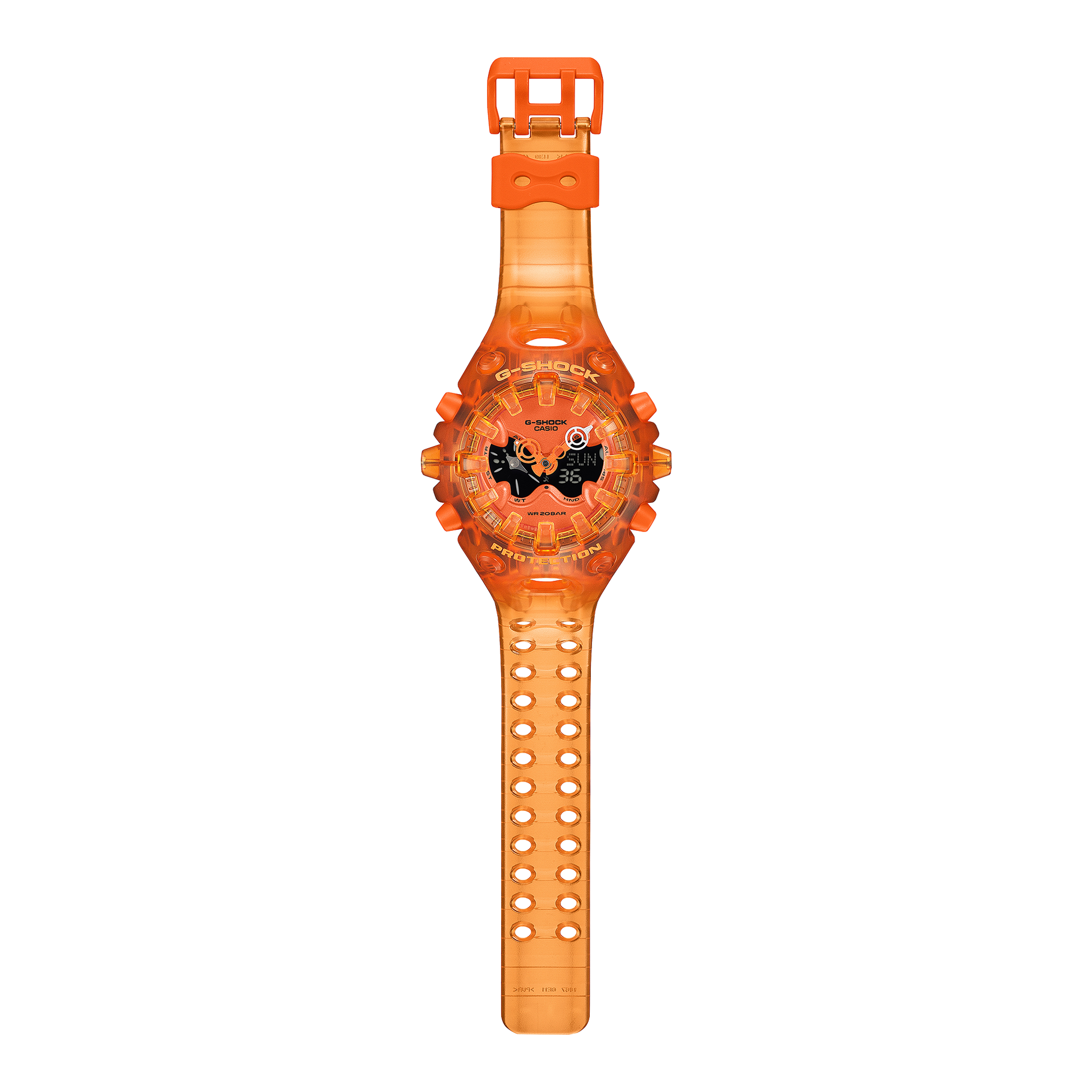 Casio GAV01SKE-4A | G-SHOCK ANALOG-DIGITAL Orange