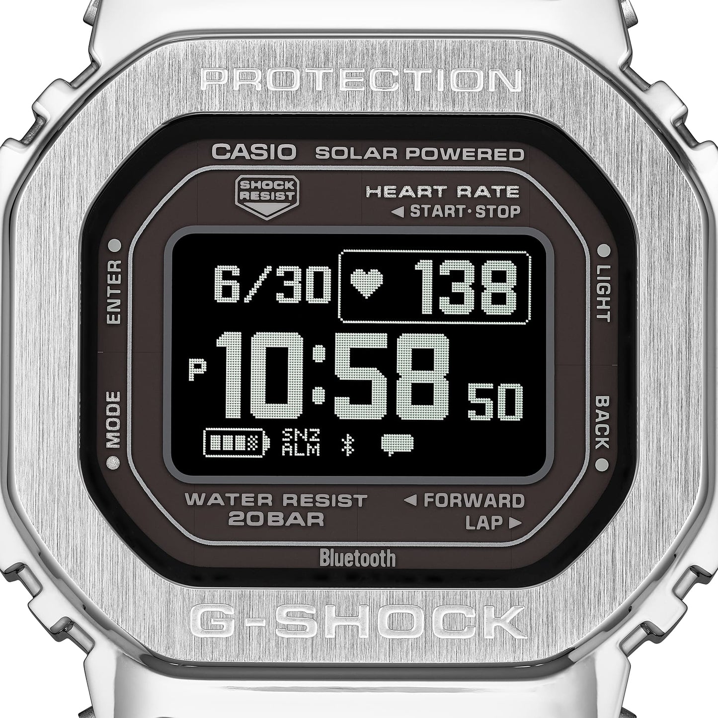 Casio GMH5600-1 | G-SHOCK G-SHOCK MOVE Silver