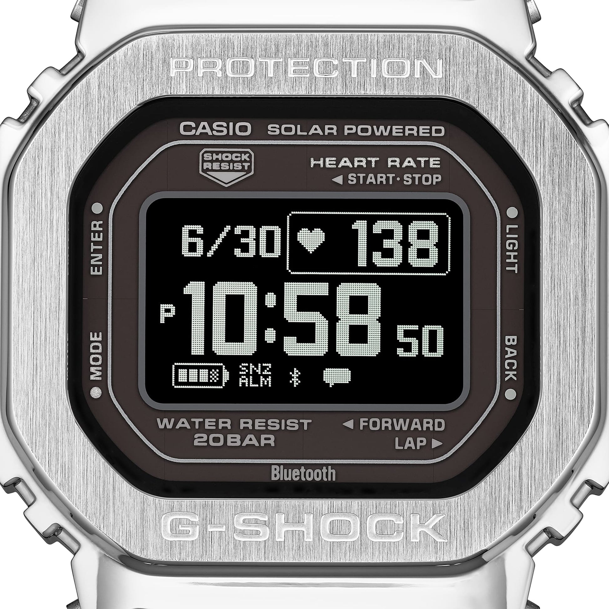 Casio GMH5600-1 | G-SHOCK G-SHOCK MOVE Silver