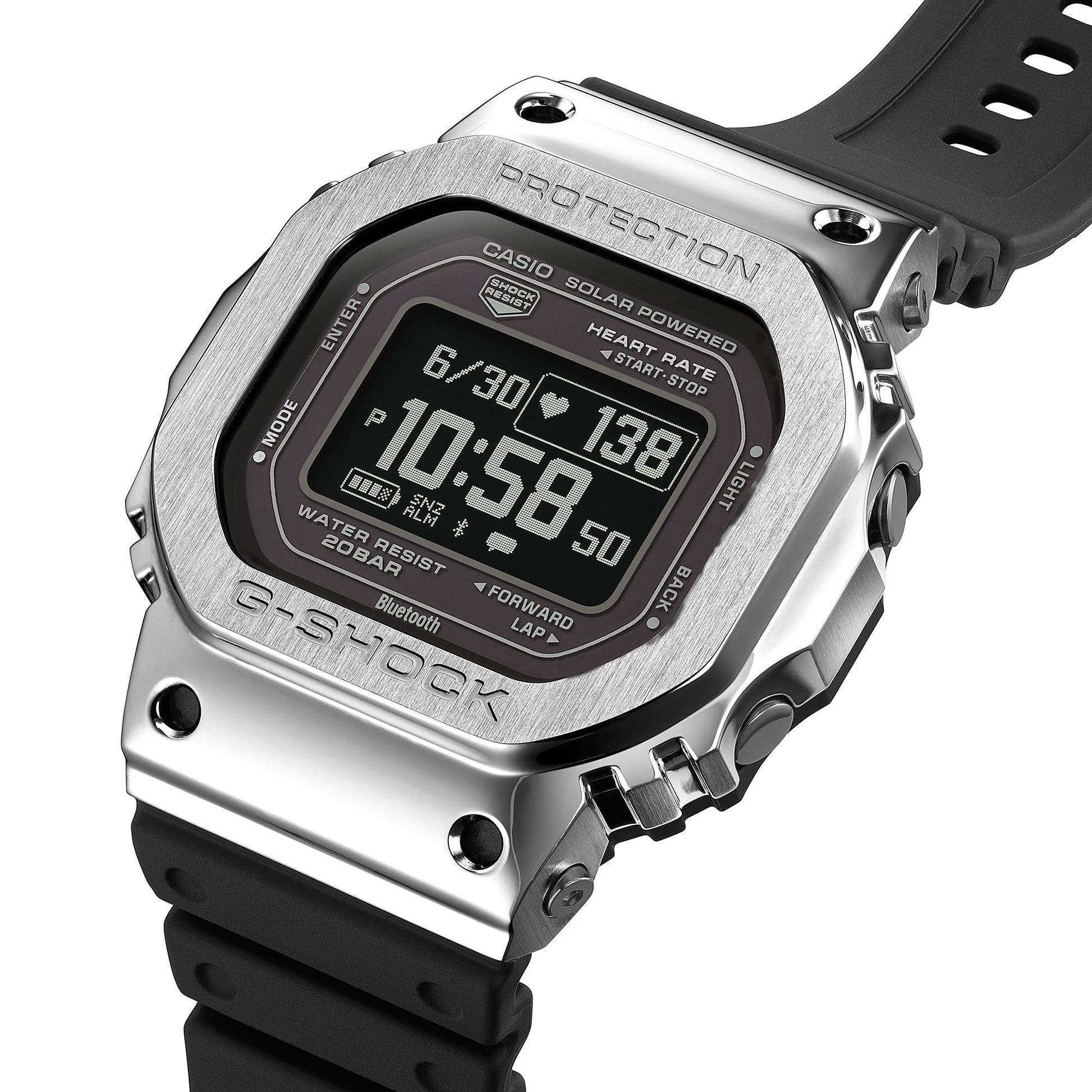 Casio GMH5600-1 | G-SHOCK G-SHOCK MOVE Silver