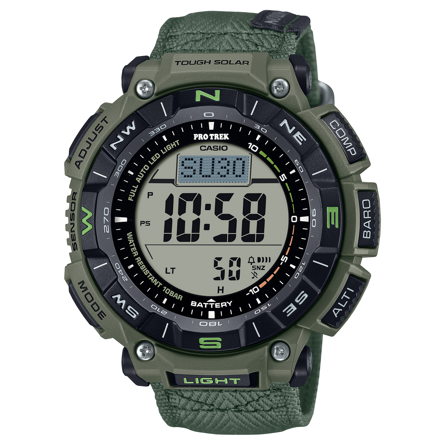 Casio PRG340B-3 | PRO TREK PRG-340 Series Black