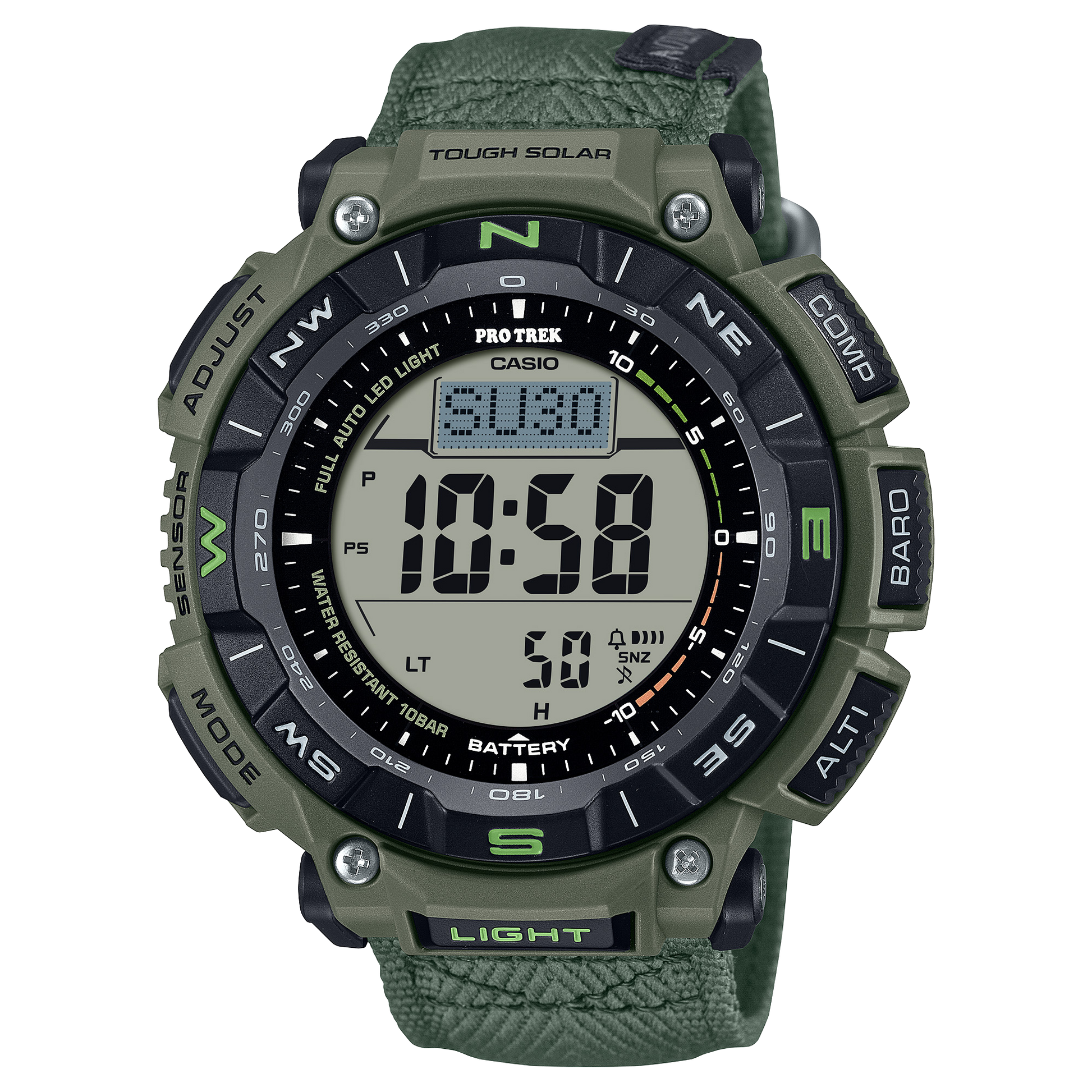 Casio PRG340B-3 | PRO TREK PRG-340 Series Black