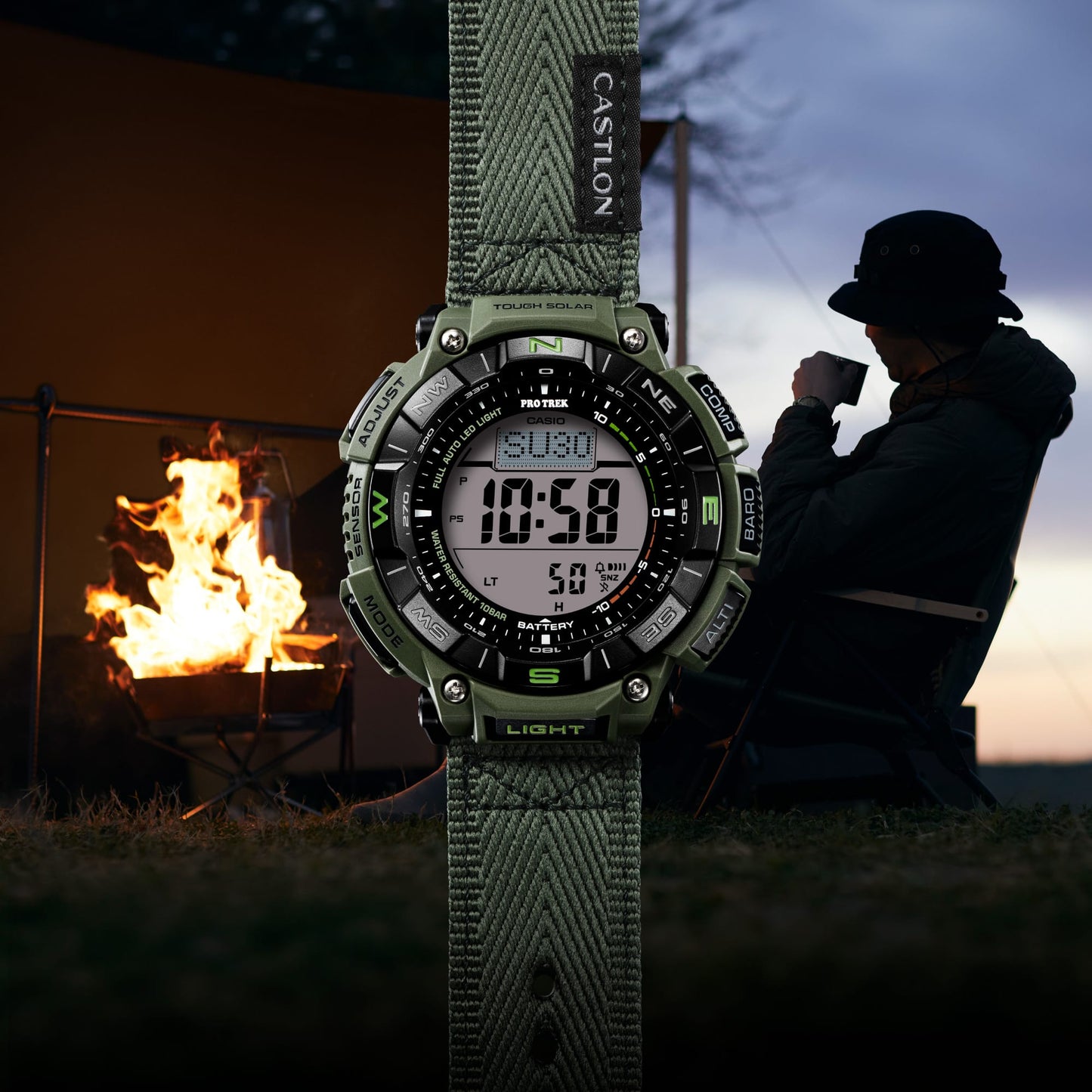 Casio PRG340B-3 | PRO TREK PRG-340 Series Black