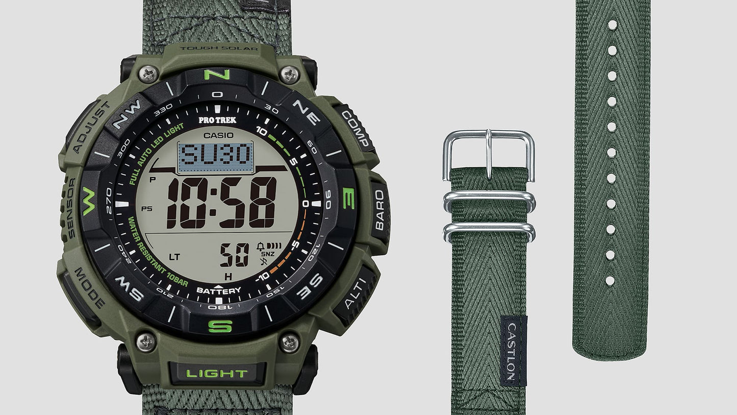 Casio PRG340B-3 | PRO TREK PRG-340 Series Black