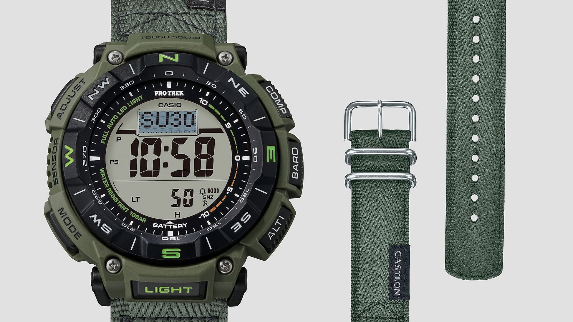 Casio PRG340B-3 | PRO TREK PRG-340 Series Black