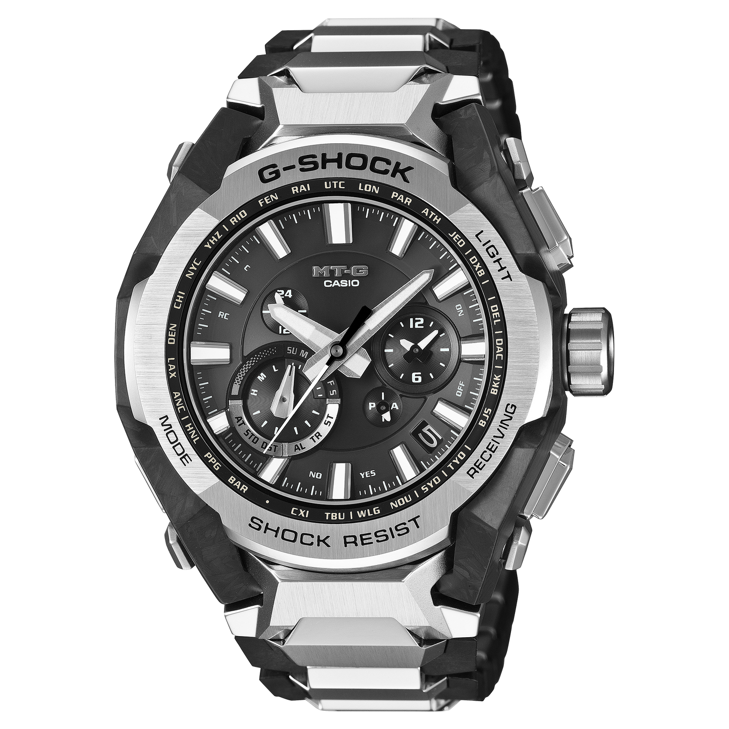 Casio MTGB4000D-1A | G-SHOCK MT-G Silver