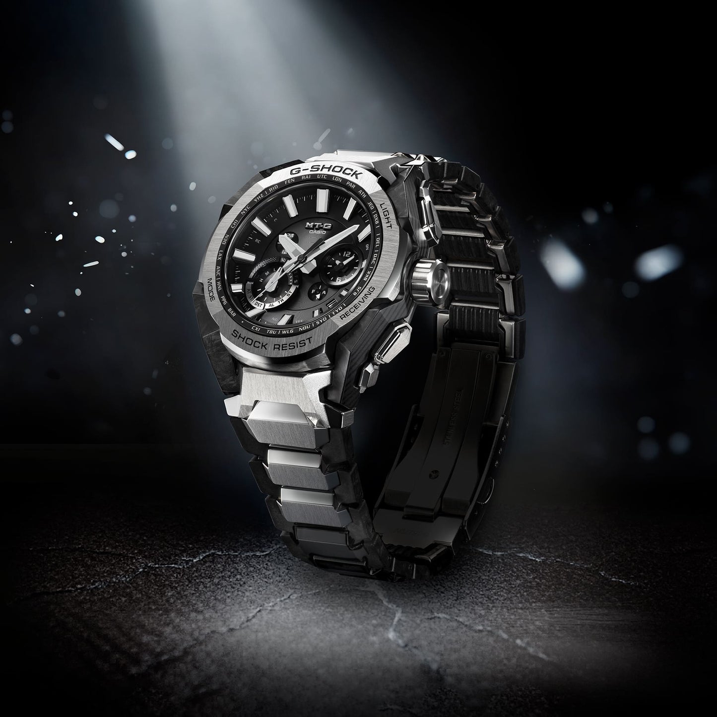 Casio MTGB4000D-1A | G-SHOCK MT-G Silver