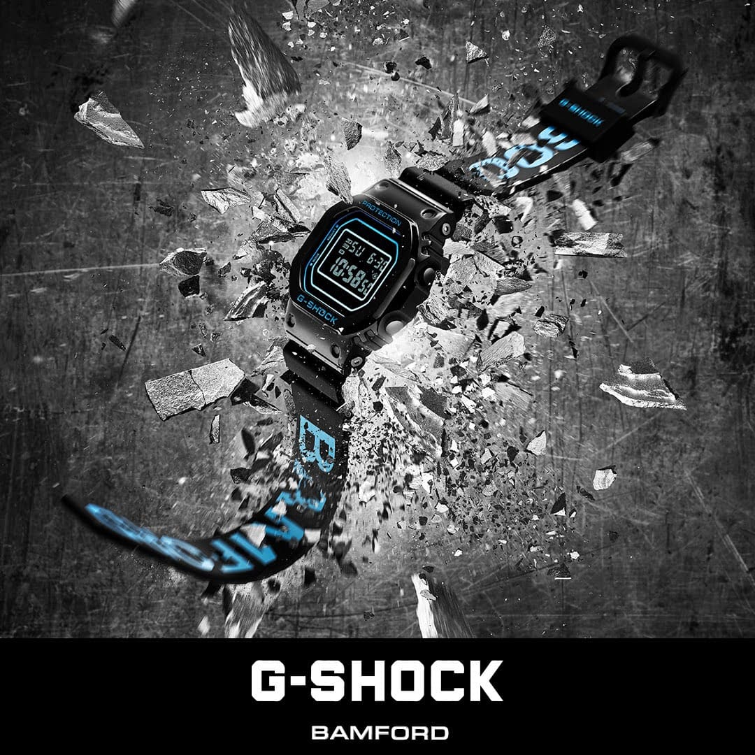 Casio GM5600BWD-1 | G-SHOCK DIGITAL Black