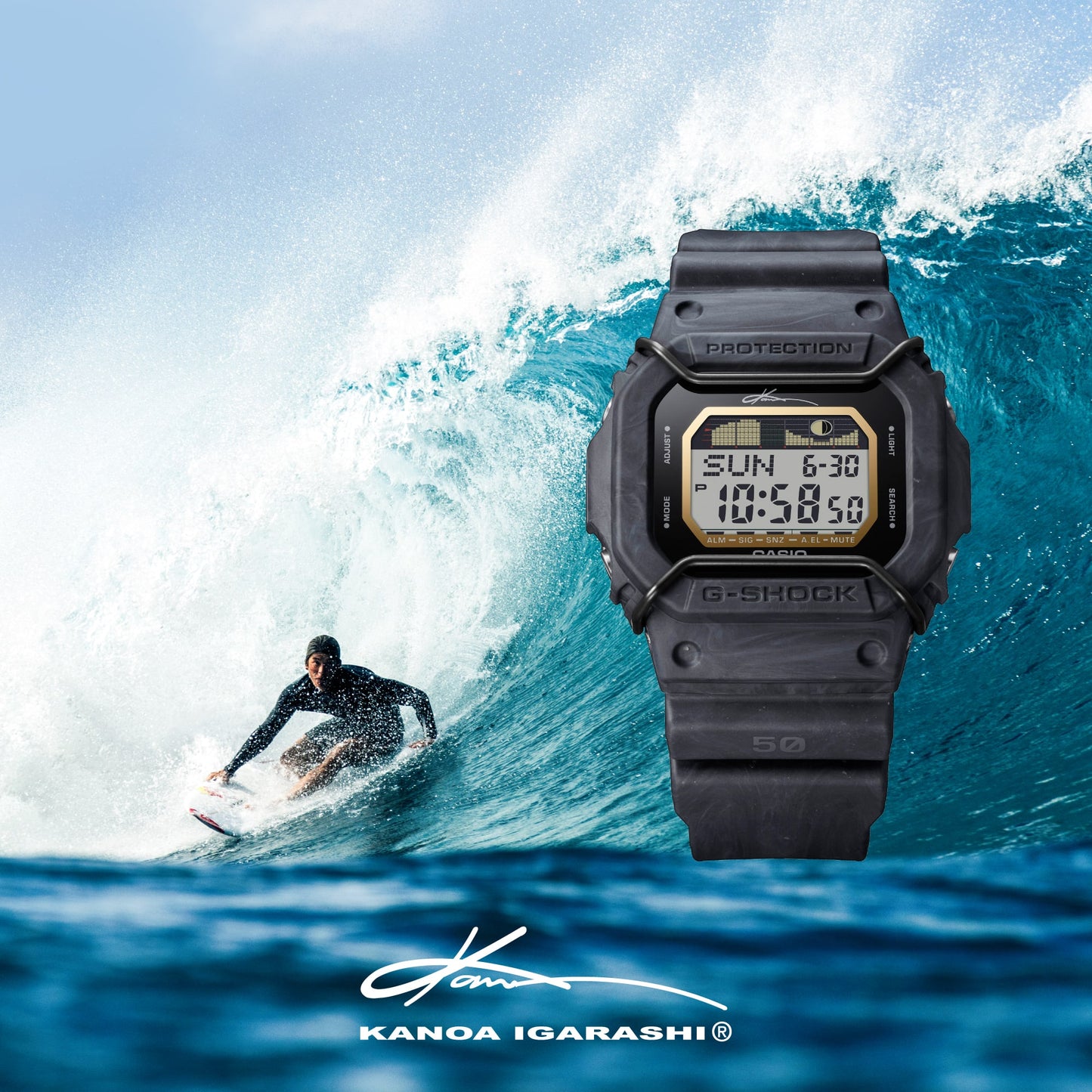 Casio GLX5600KB-1 | G-SHOCK G-LIDE Black