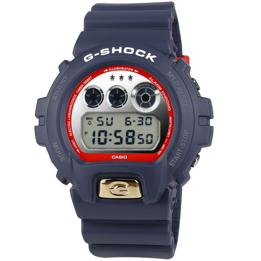Casio DW6900US24-2 | Navy Blue Patriotic Colors Watch | Casio G-SHOCK