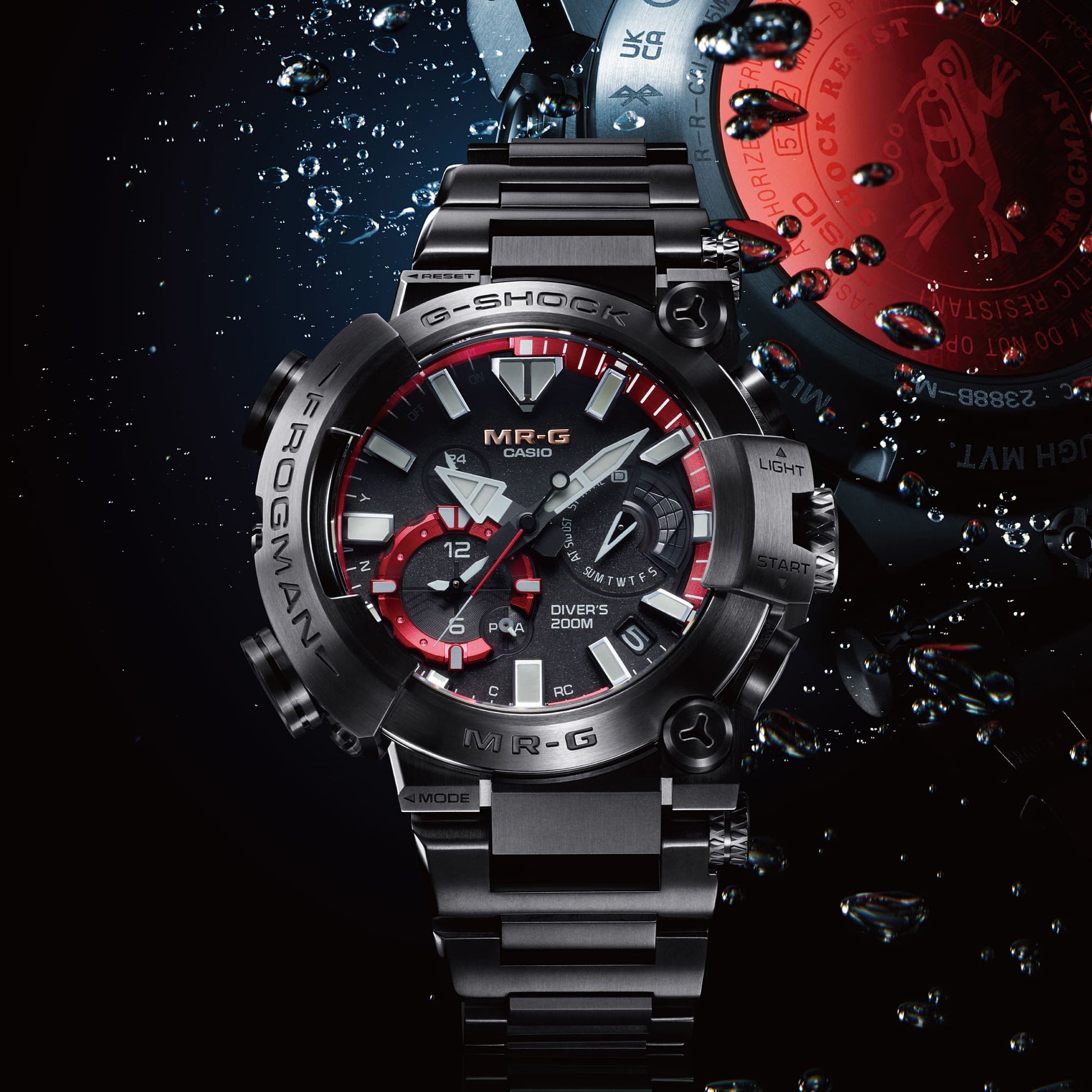 Casio MRGBF1000B1A | G-SHOCK FROGMAN MR-G Titanium Dive Watch | Casio G-SHOCK